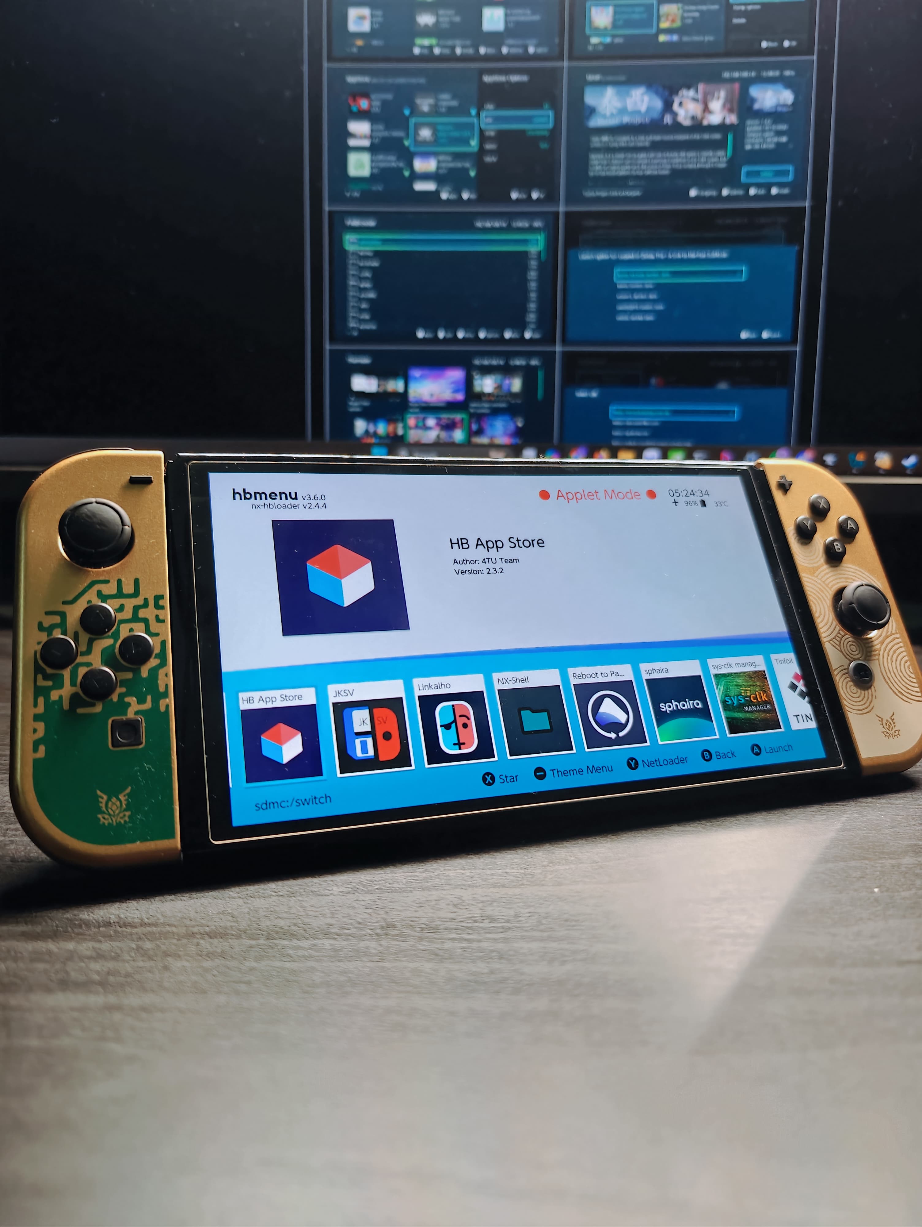 OLED Switch Zelda TOTK Edition